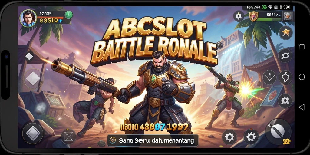 Screenshot menunjukkan aksi intens di arena Battle Royale.