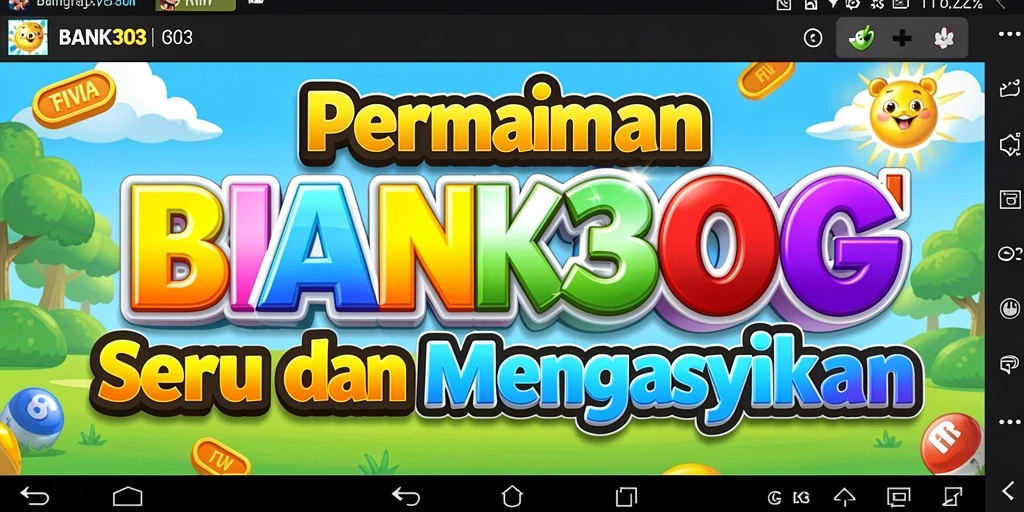 Screenshot permainan BANK303 menampilkan suasana Bingo yang seru.