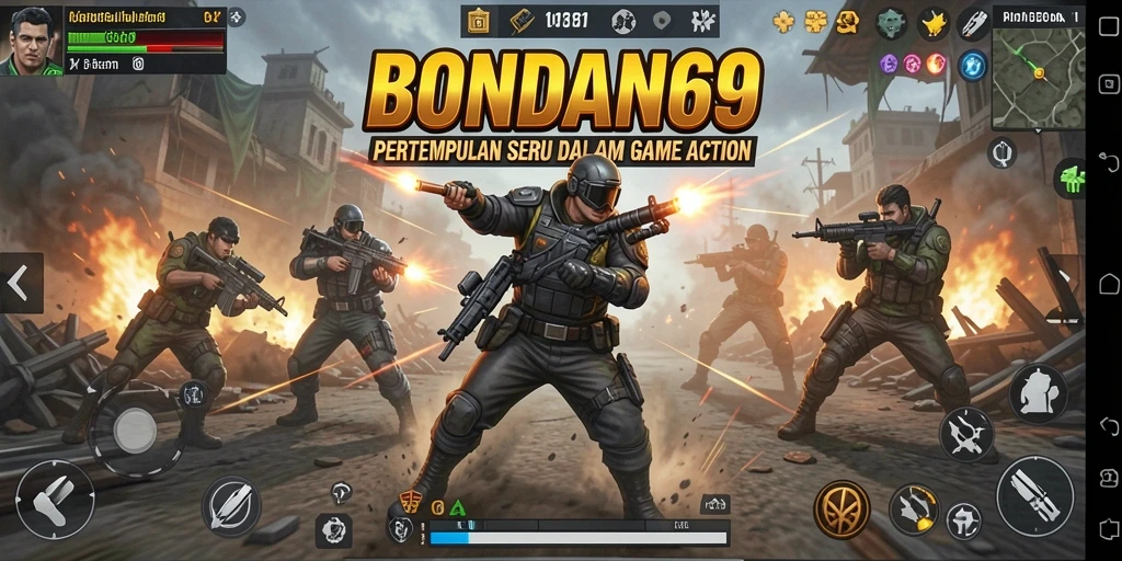 Screenshot tampilan gameplay BONDAN69 yang penuh aksi seru.