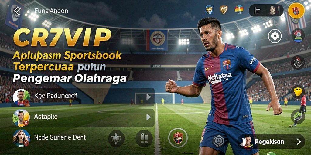Tampilan menarik dari gameplay Sportsbook di CR7VIP.