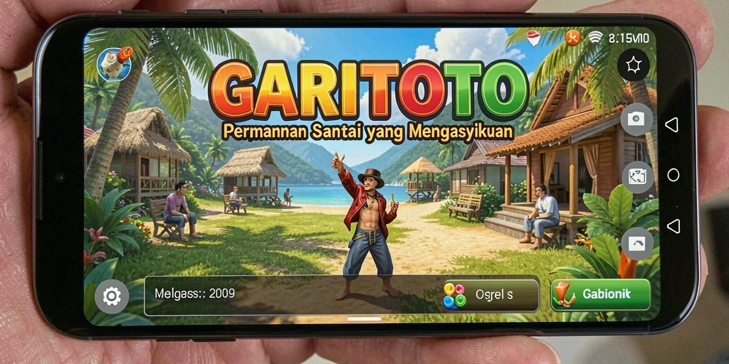 Tampilan gameplay GARITOTO yang penuh warna dan menarik.
