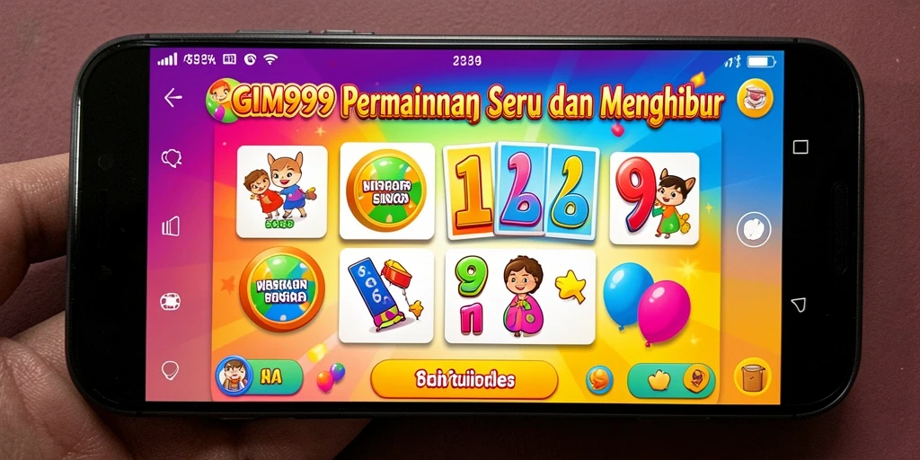 Tampilan gameplay seru dari permainan bingo GIM999.