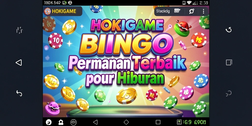 Tampilan gameplay HOKIGAME yang seru dan interaktif dalam permainan Bingo.