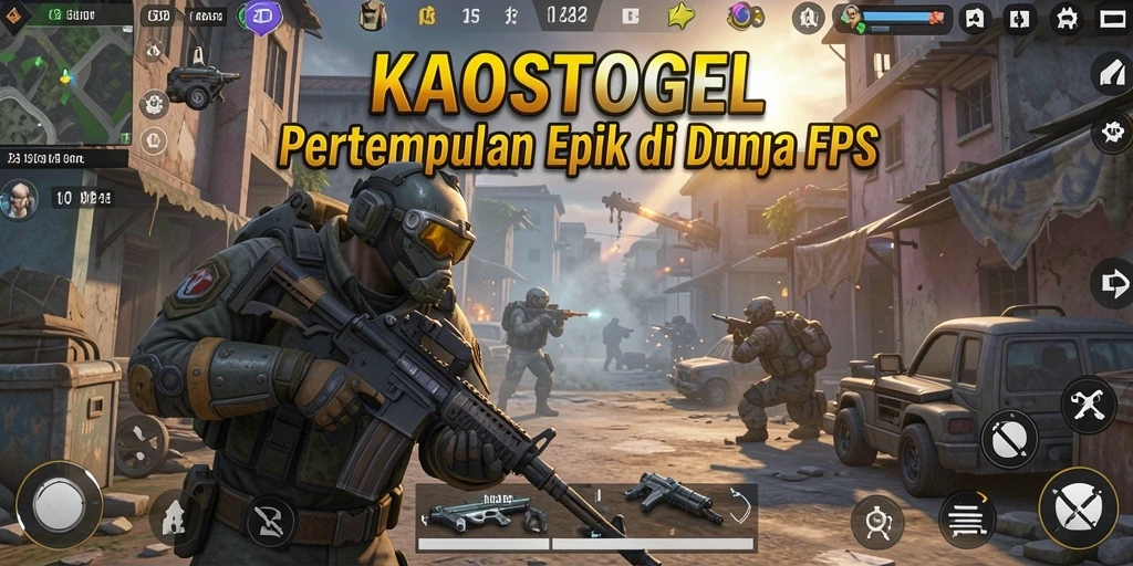 Pengalaman mendebarkan pertempuran FPS di KAOSTOGEL.