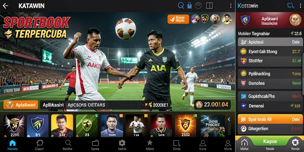 Tampilan gameplay Sportsbook KATAWIN yang menarik dan interaktif.