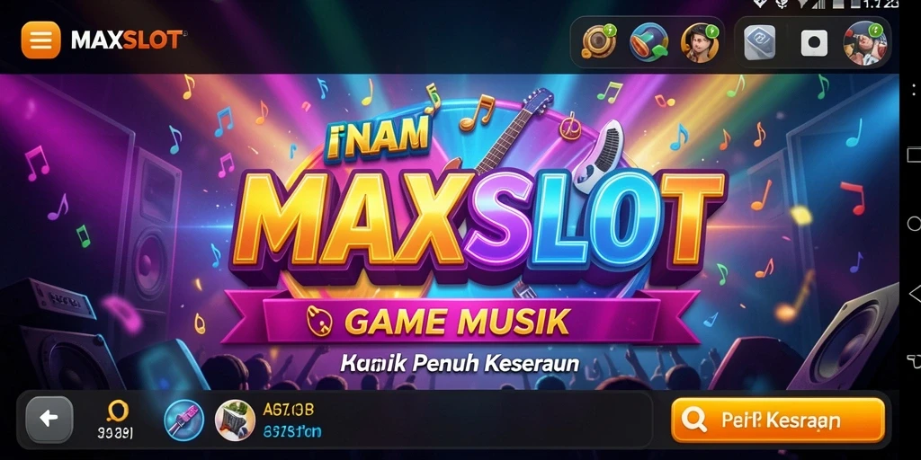 Tampilan gameplay MAXSLOT yang seru dan interaktif.