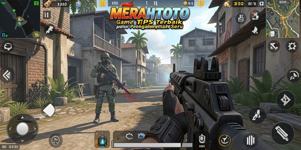 Tampilan gameplay seru dari MERAHTOTO yang penuh aksi.