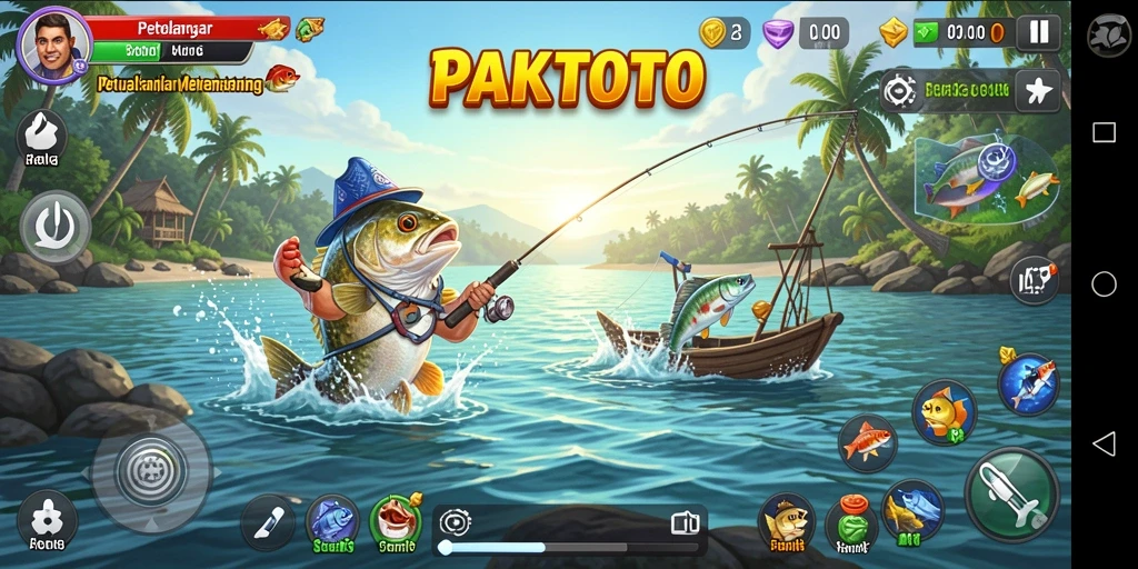Tangkapan ikan yang menakjubkan dalam gameplay PAKTOTO.