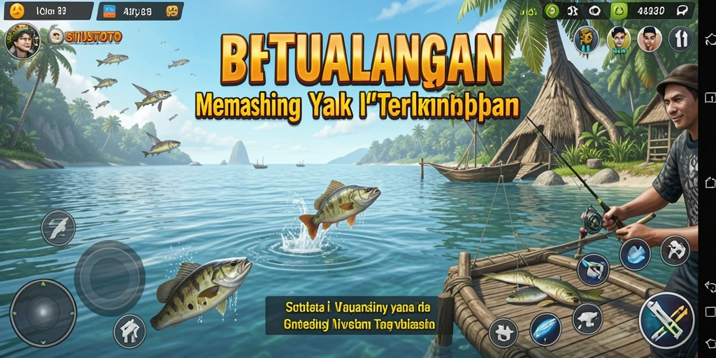 Tangkapan ikan yang menakjubkan dalam gameplay SITUSTOTO.