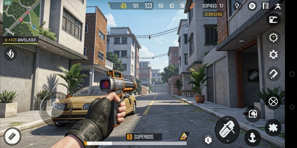 Gameplay seru dan grafis menakjubkan di SUPER805.